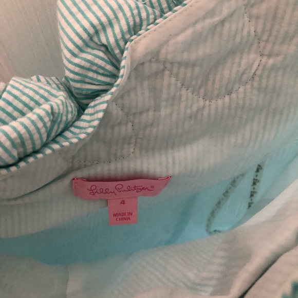 Lilly Pulitzer and white shoulder dress - Picture 4 of 4